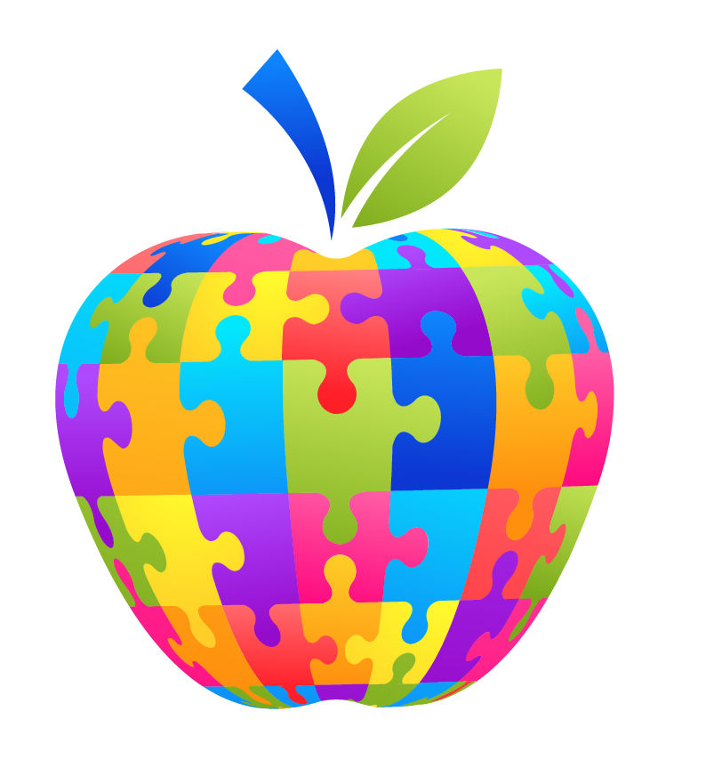 free vector Apple Puzzle Vector Illustration